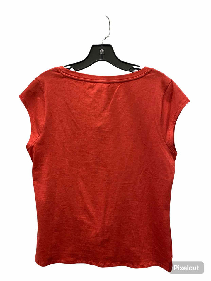 Toad & Co. Size M Orange 58% Organic Cotton Tank Top