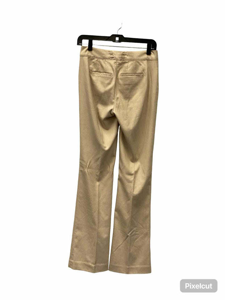 White House Black Market Size 00 Light Brown Flare Pants