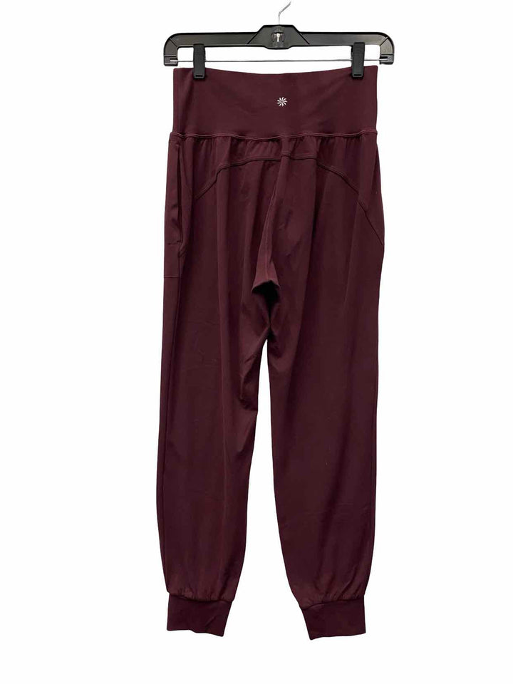 Athleta Size S Marroon Athletic Pants