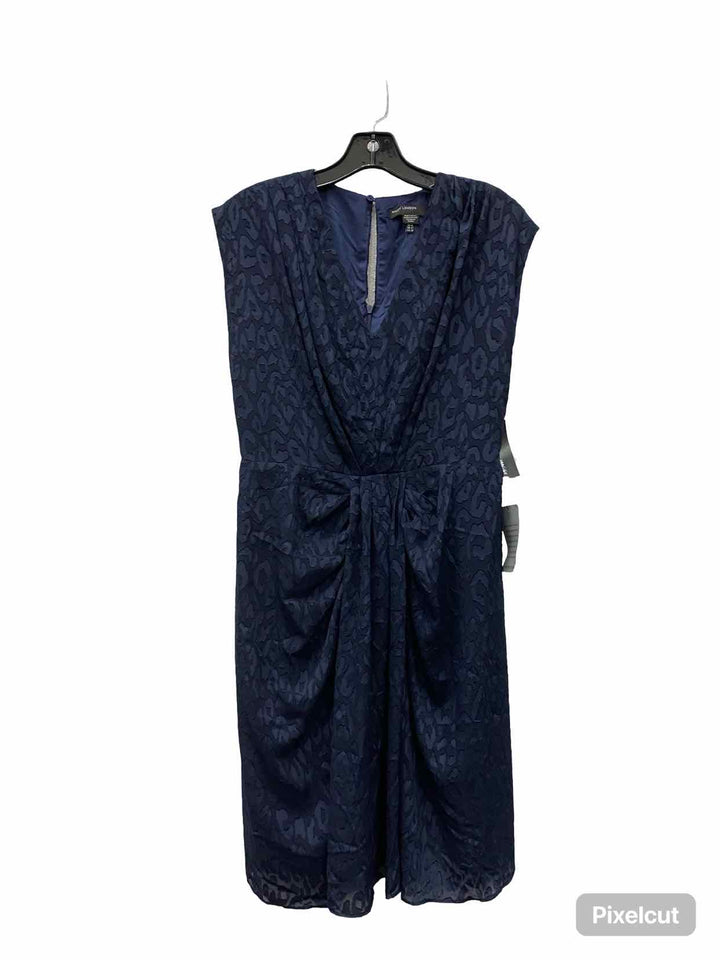 Maggy London Size 8 Navy Dress
