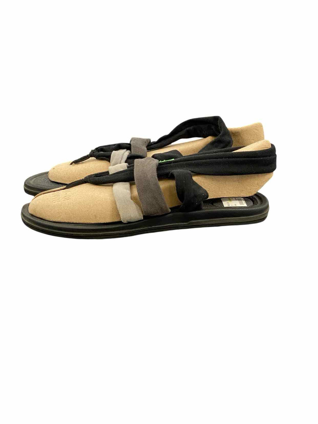 Sanuk Shoe Size 10 Black Sandals