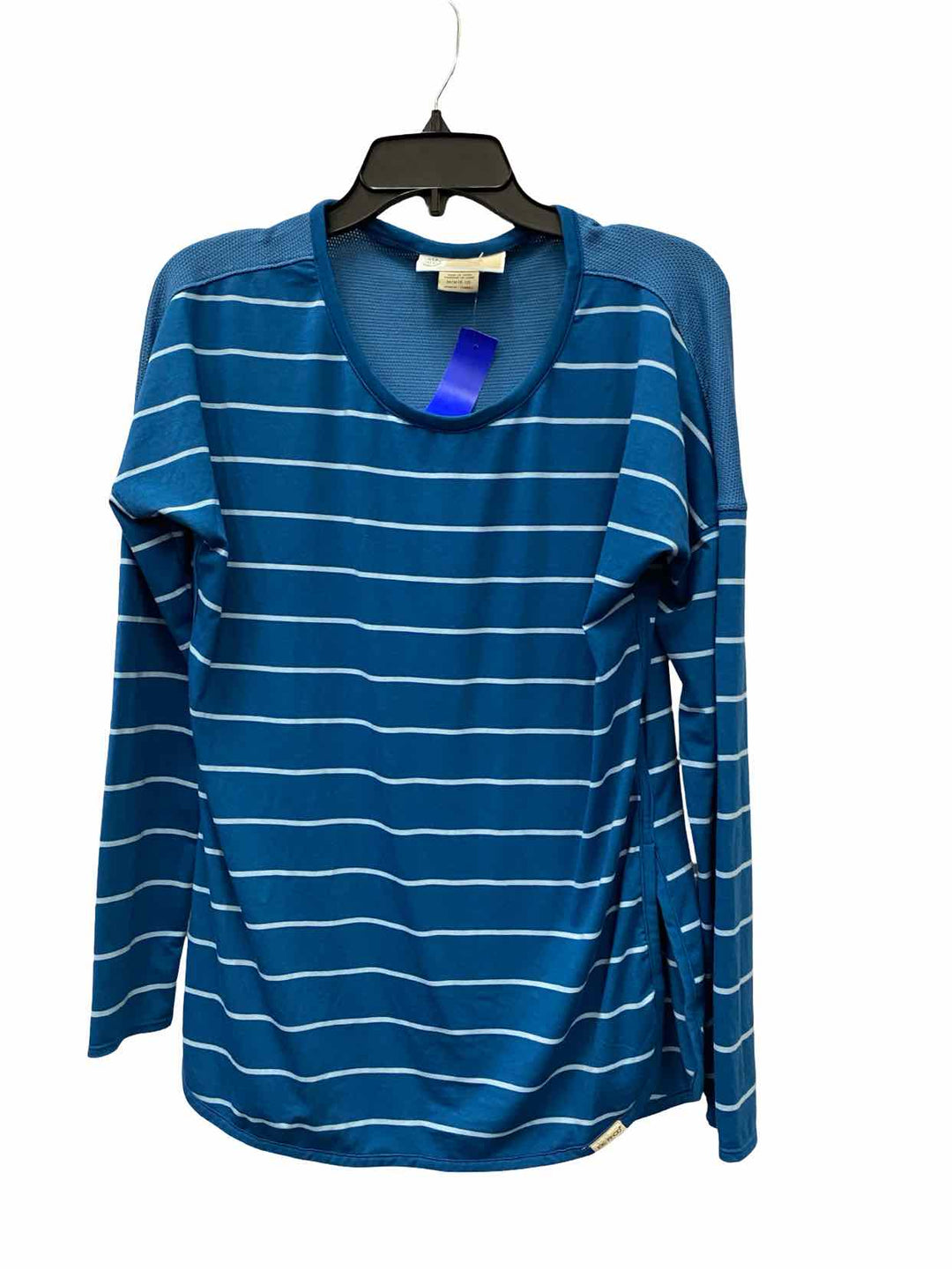 Exofficio Size M Blue Stripe Long Sleeve Shirts