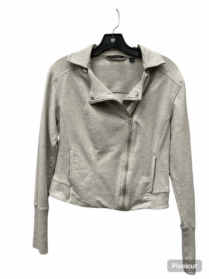 Halston Size 6 Grey Jacket