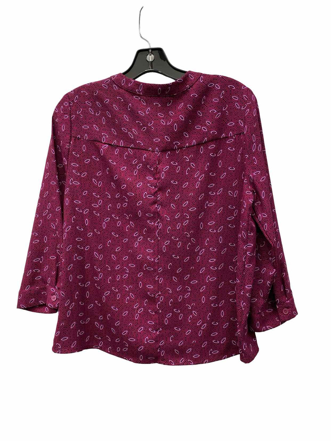 Dana Buchman Size S Purple Long Sleeve Shirts
