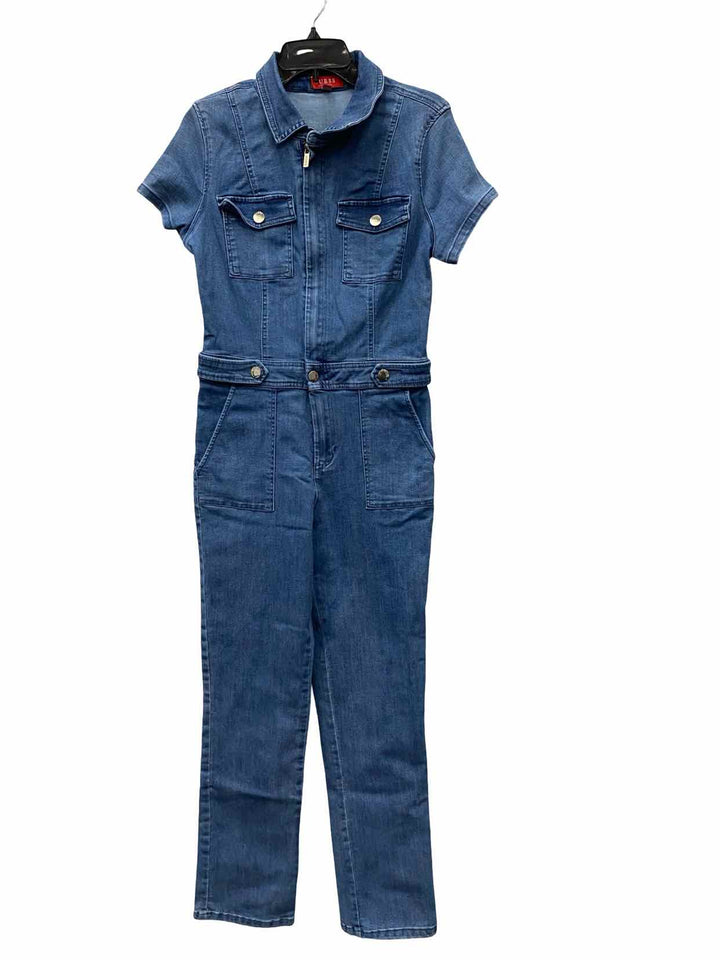 Guess Size S Blue Jumpsuit Dress