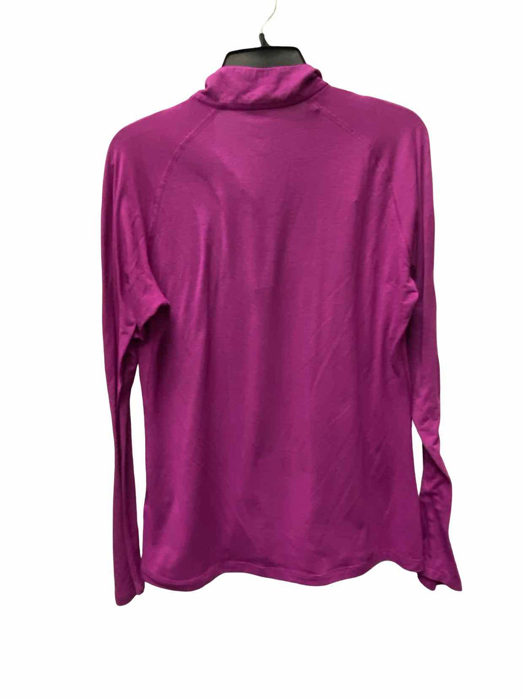 Paradox Size L Purple 11% Merino Wool Athletic Long Sleeve