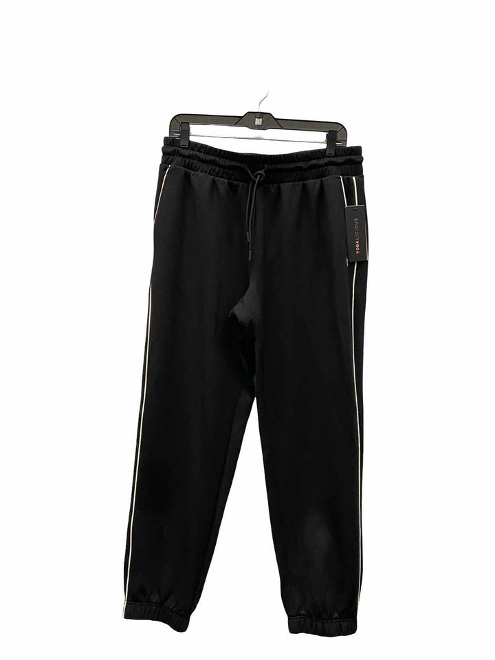 Yogalicious Size L Black Athletic Pants