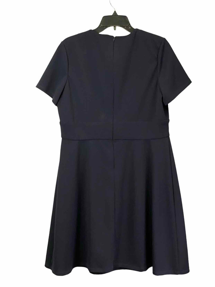 Maggy London Size 14 Navy Dress