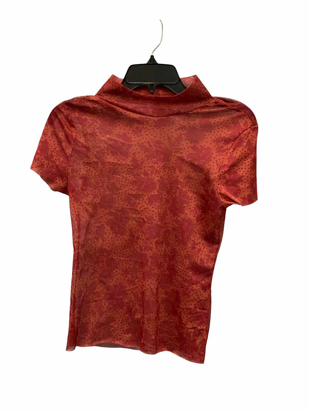 Free People Size S/M Red Floral NWOT Short Sleeve Shirts