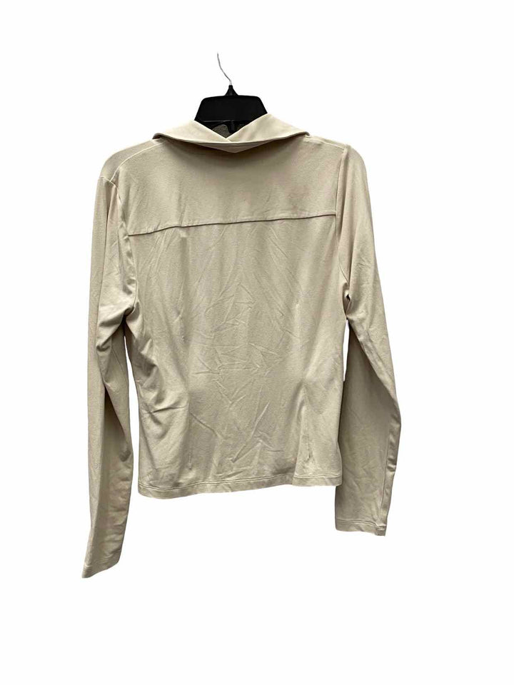 Cabi Size M Ivory Long Sleeve Shirts