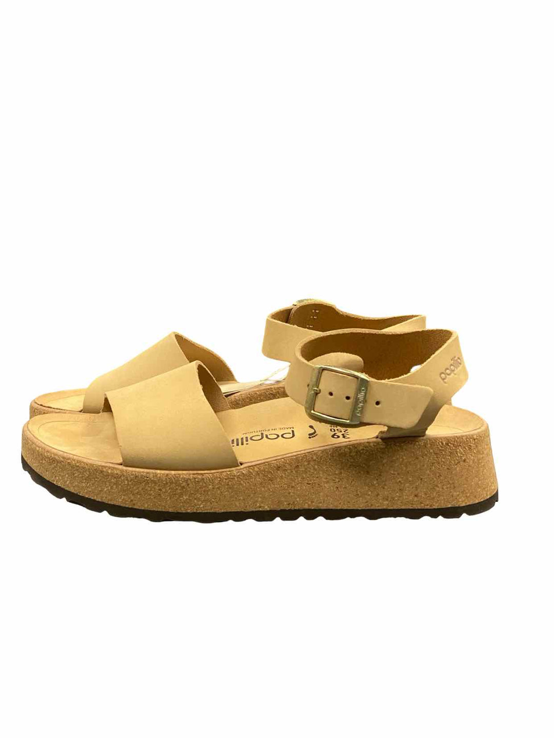 Papillio Shoe Size 39 Tan Leather NWT Sandals