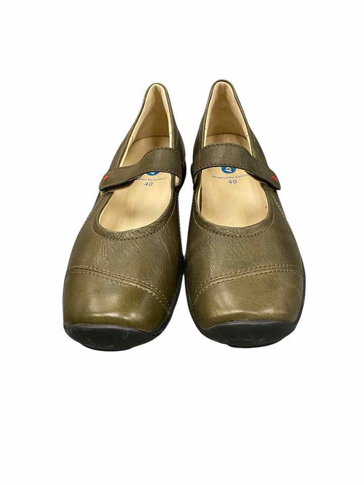 Wolky Shoe Size 40 Green Clogs