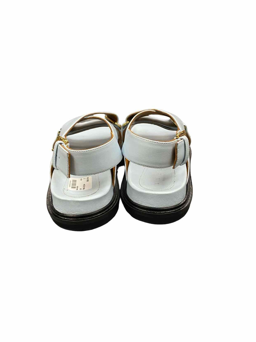 Marni Shoe Size 38 Baby Blue Leather Sandals