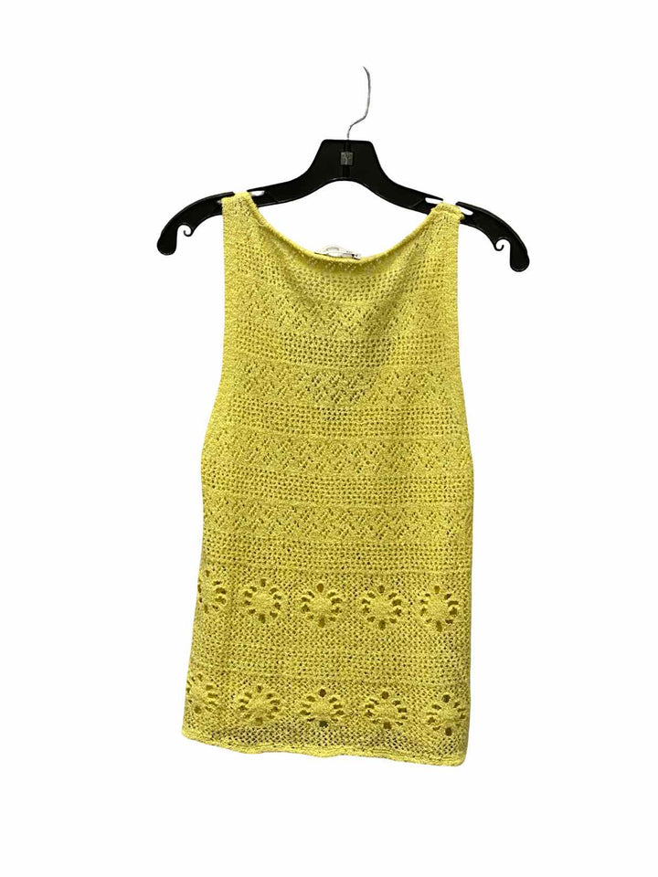 MNG Size M Yellow Tank Top