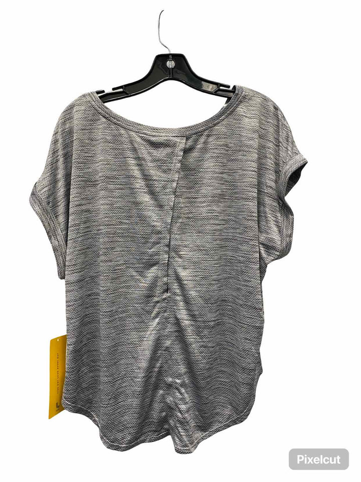 lole Size XL Gray Athletic Short Sleeve