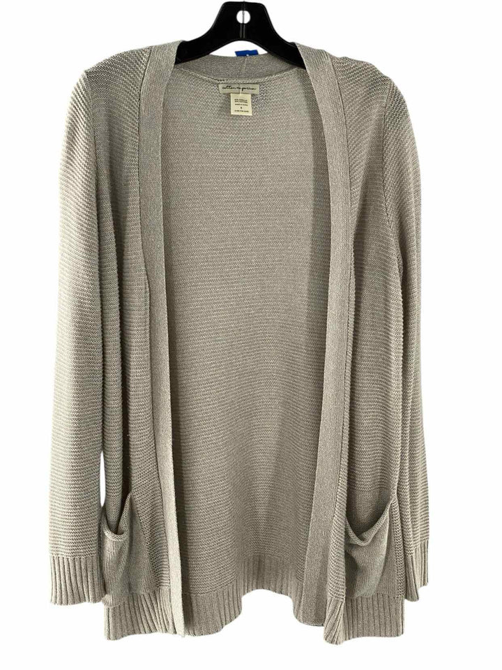 Cotton Emporium Size S light grey W/ pockets Sweater