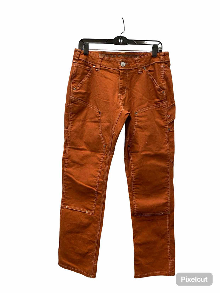 Dovetail Workwear Size 8 Orange Jeans
