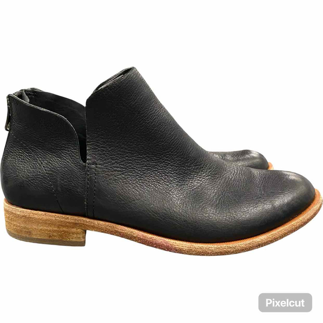 Kork- Ease Shoe Size 7.5 Black Leather Upper Renny Boots(Ankle)