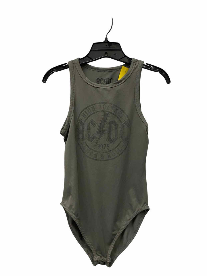 AC/DC Size S Green Tank Top