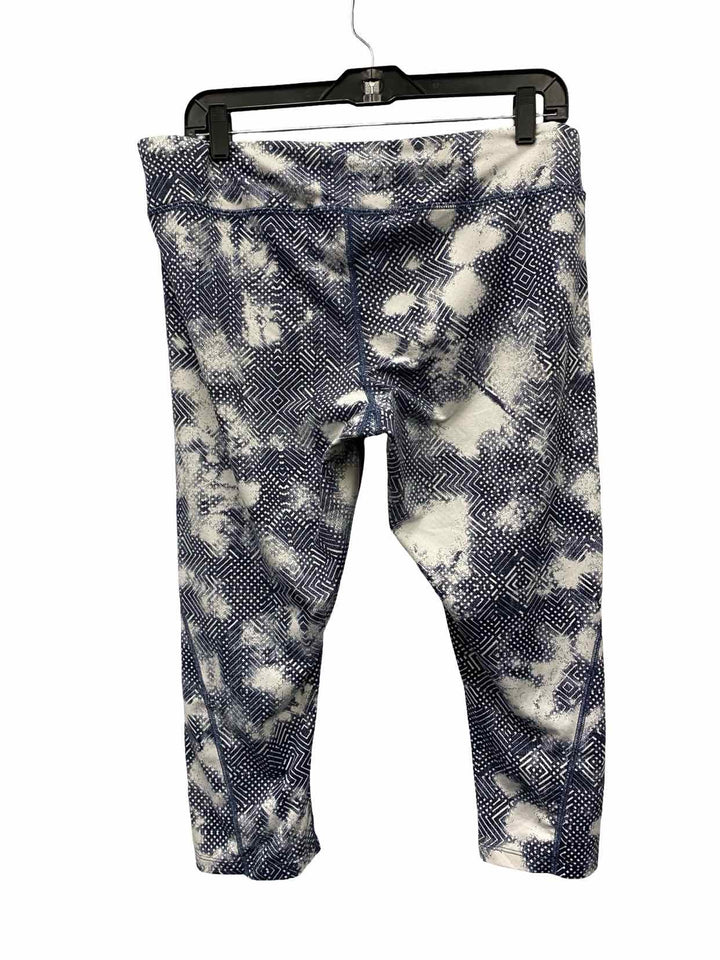 The North Face Size XL Gray White Print Athletic Pants