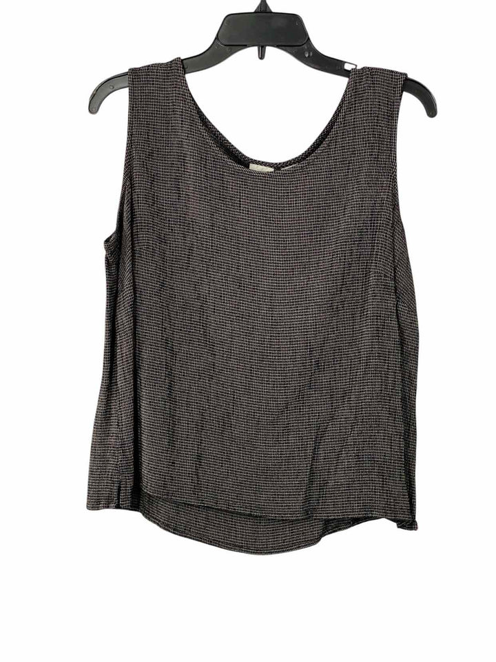 Emma James Size 18W Black White Tank Top