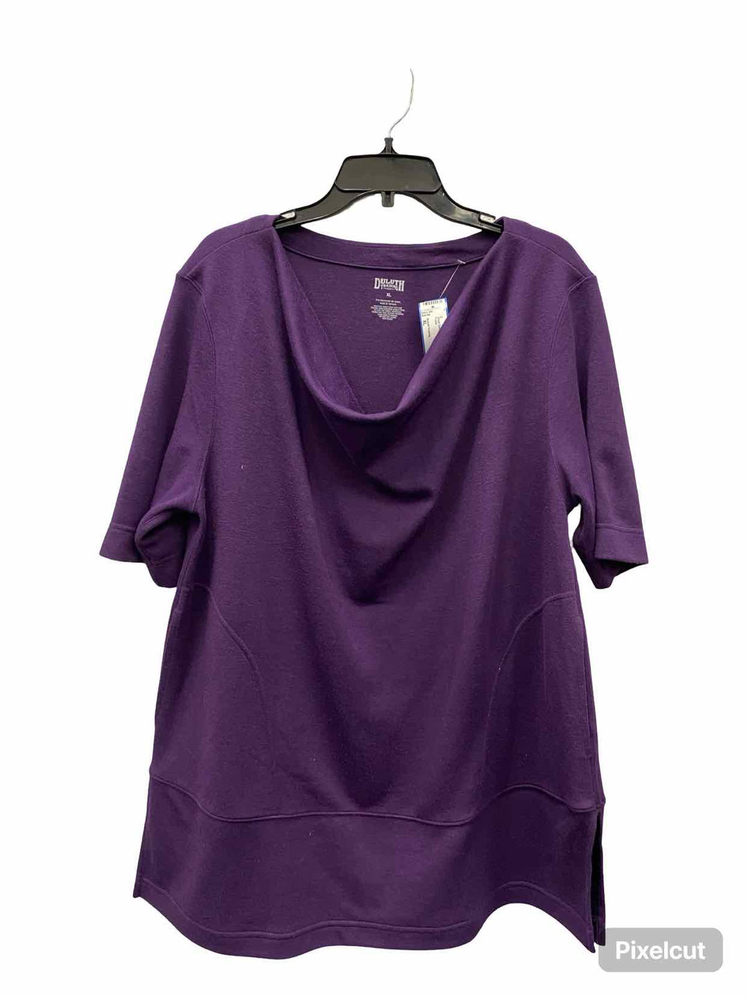 Duluth Trading Size XL Purple Short Sleeve Shirts