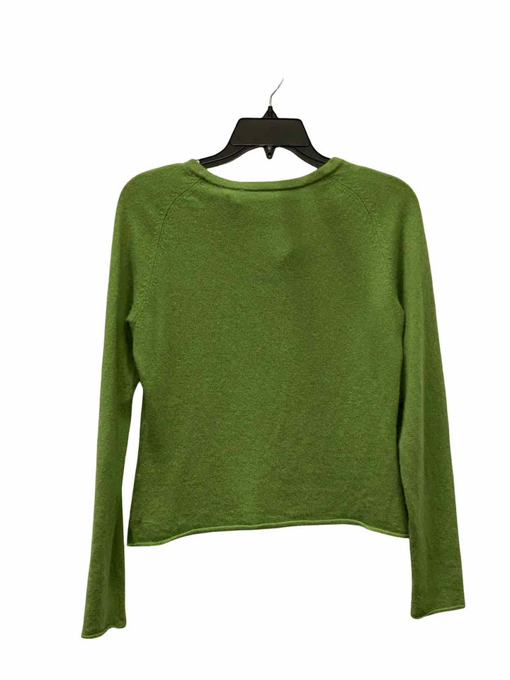 Gene Meyer Size M Green Cashmere Sweater