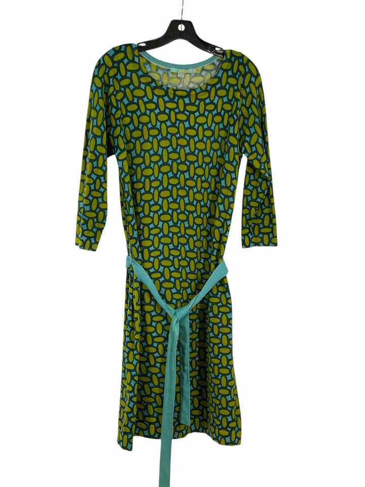 boden Size 10 Green Blue Dress