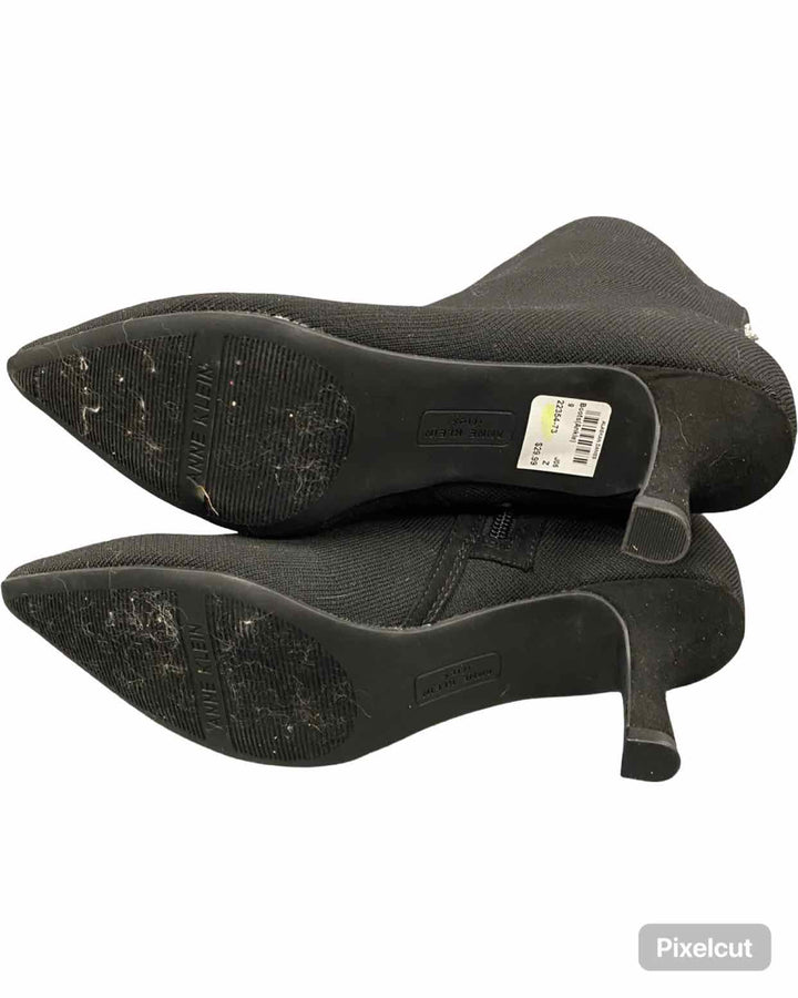 Anne Klein Shoe Size 9 Black Federica Pointed Toe Boots(Ankle)