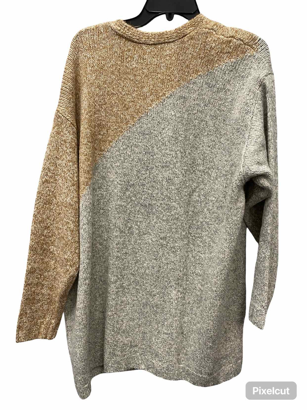 Cabi Size XXL Grey Beige Sweater
