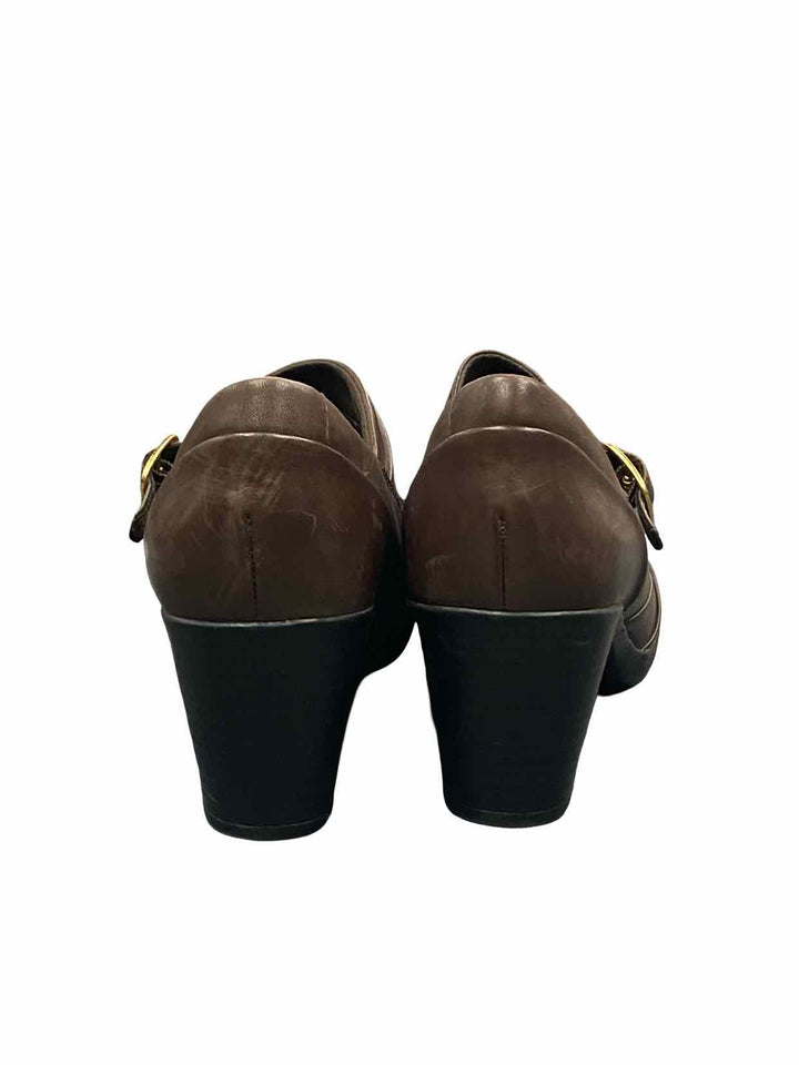 Clarks Shoe Size 8 Brown Leather Boots(Ankle)