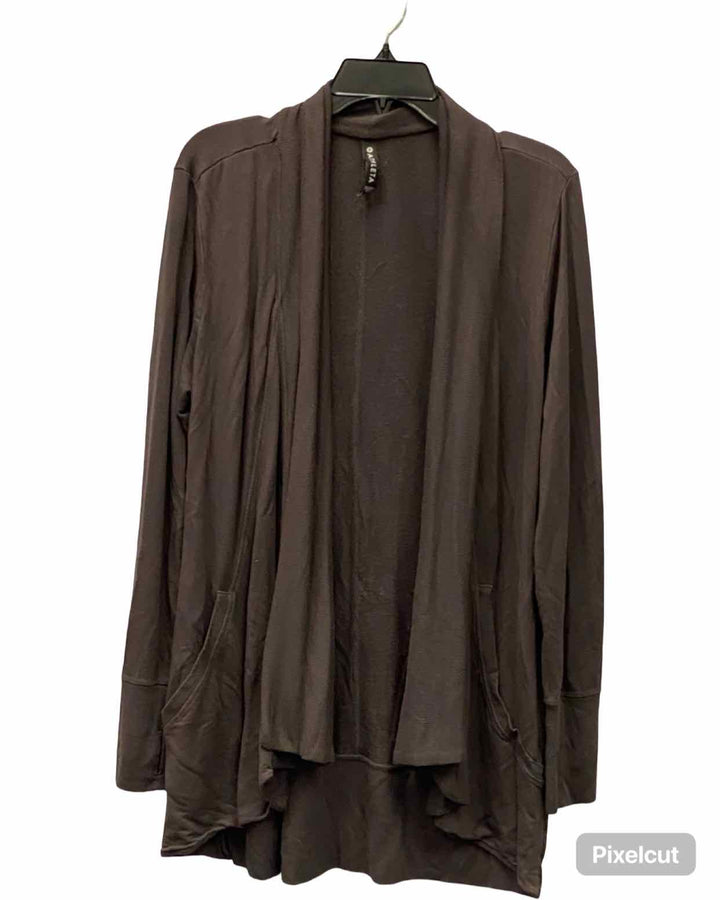 Athleta Size L Brown Long Sleeve Shirts