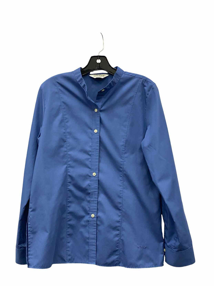 Orvis Size 10 Blue Long Sleeve Shirts