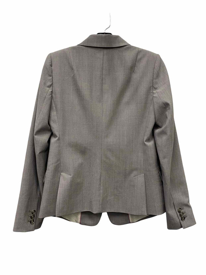 Banana Republic Size 4 Grey Blazer
