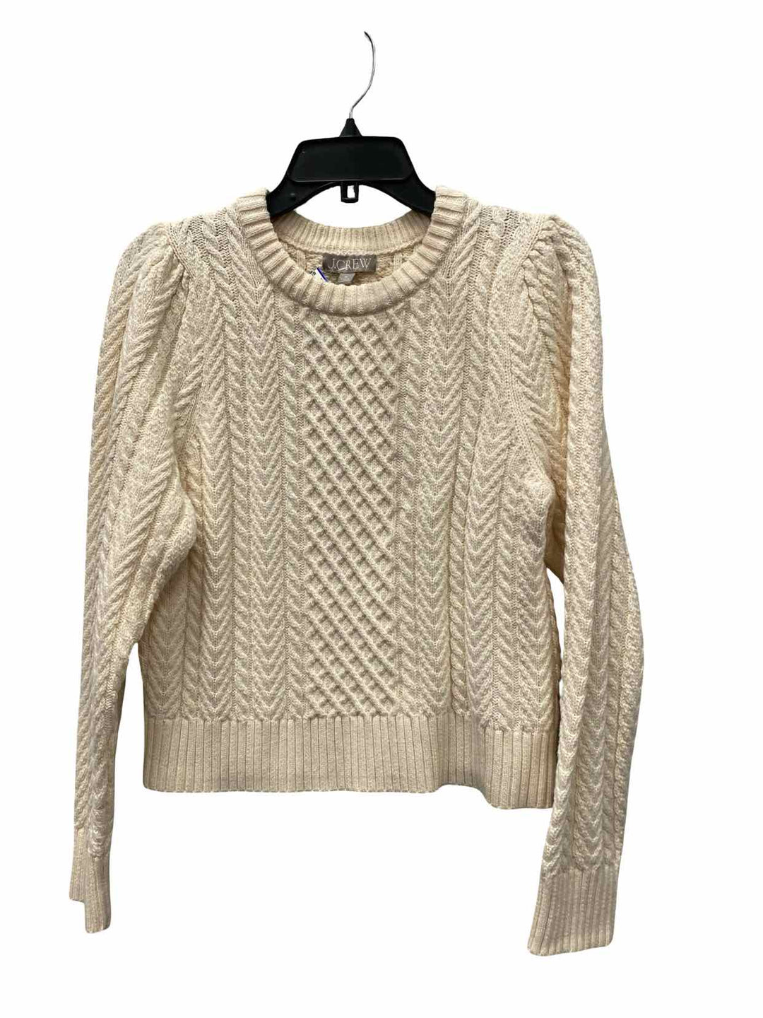 J Crew Size M Cream 100% cotton Sweater