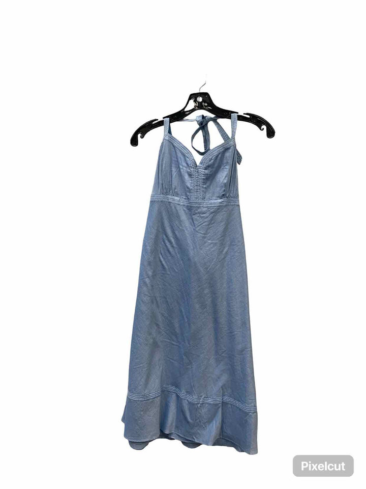 Loft Size 8 Blue Dress