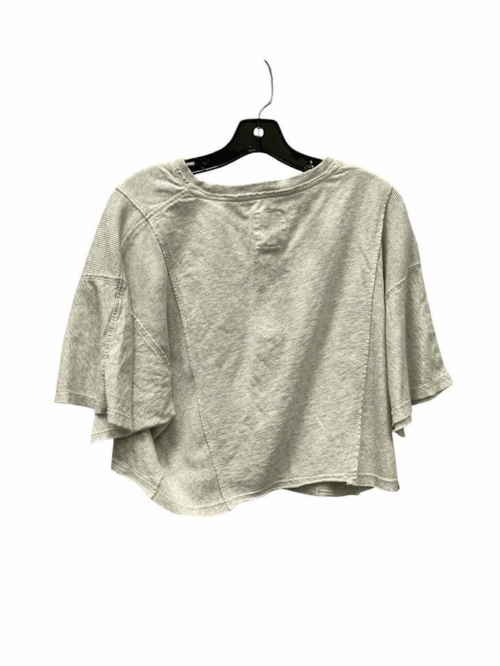 Aerie Size S Gray 100% cotton Short Sleeve Shirts