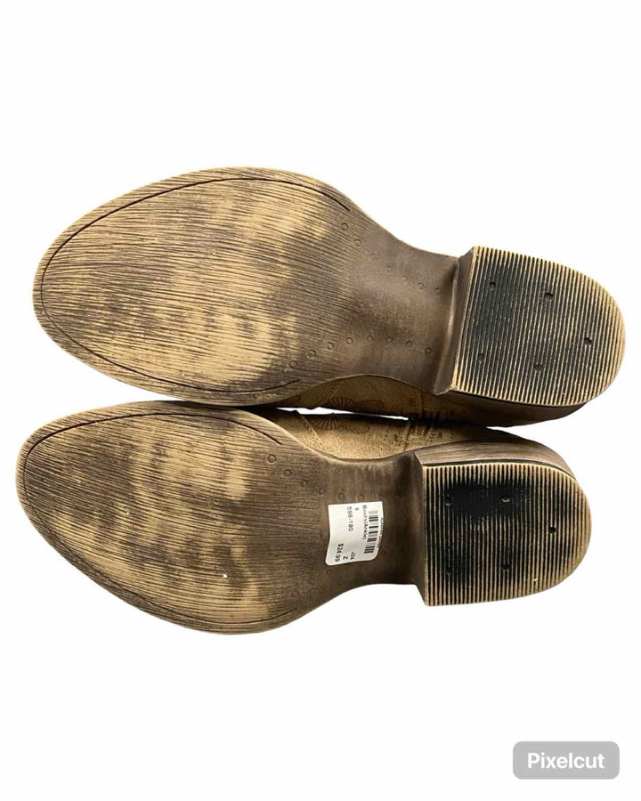 Very G Shoe Size 8 Brown Manmade Drift Boots(Ankle)