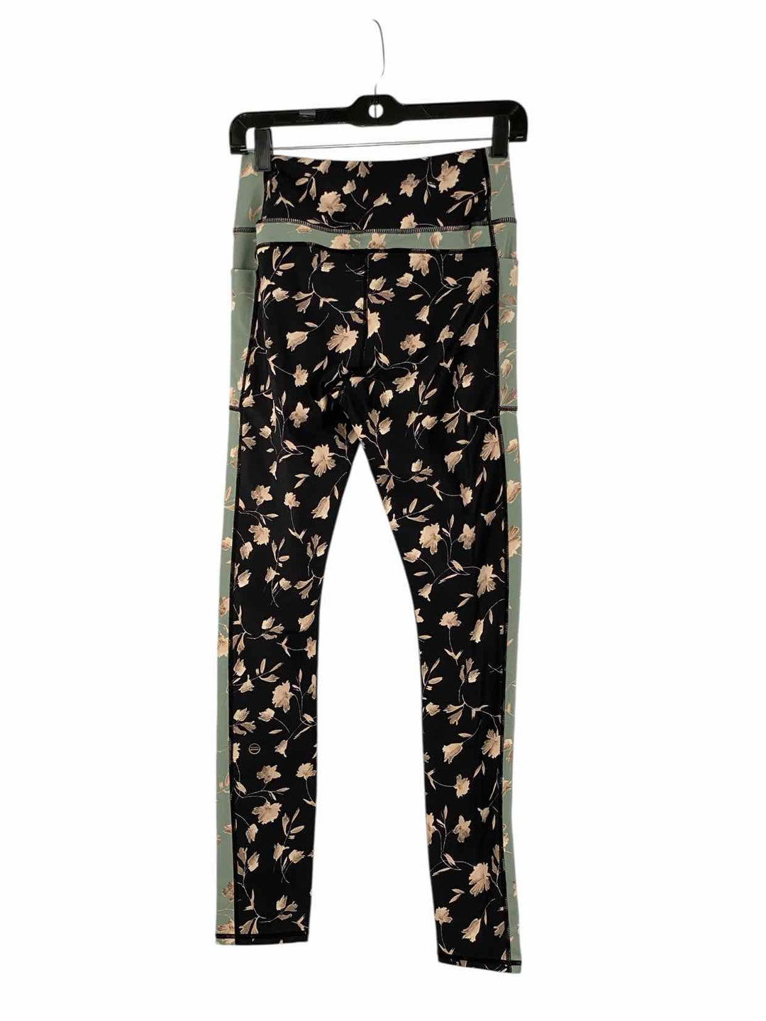 SALTWATER LUXE Size L Green Black Floral Athletic Pants