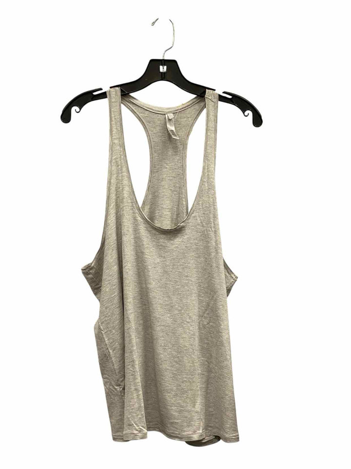 Skims Size L light gray Athletic Tank Top