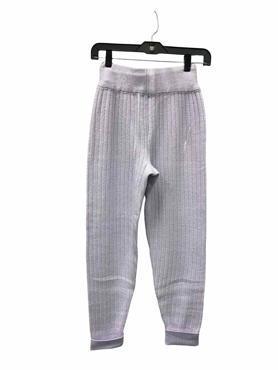 Free People Size XS Lilac Ribbed Pants