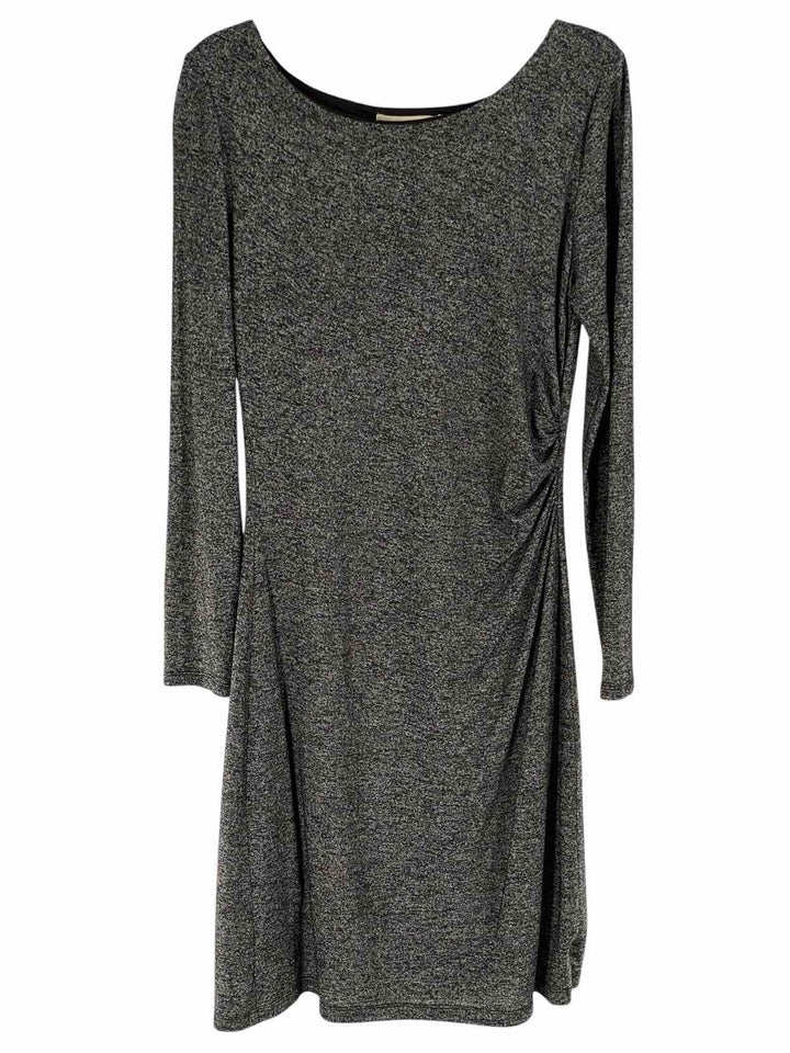 Loft Size M Grey Black Heather Dress