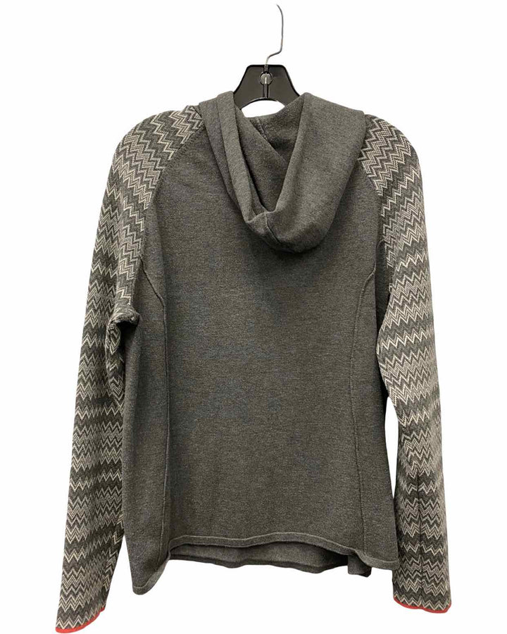 Krimson Klover Size XL Grey Sweatshirt