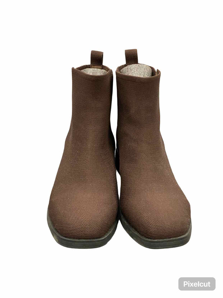Vivaia Shoe Size 43 Brown Square-Toe Chelsea (Celina) Boots(Ankle)