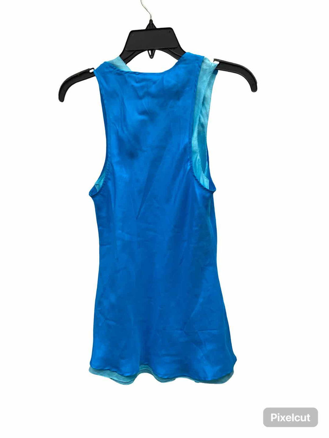 Bebe Size XS Blue Silk NWT Tank Top
