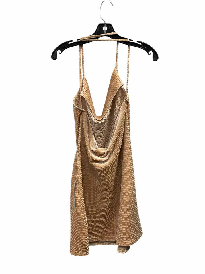 Ghospell Size M Tan Dress