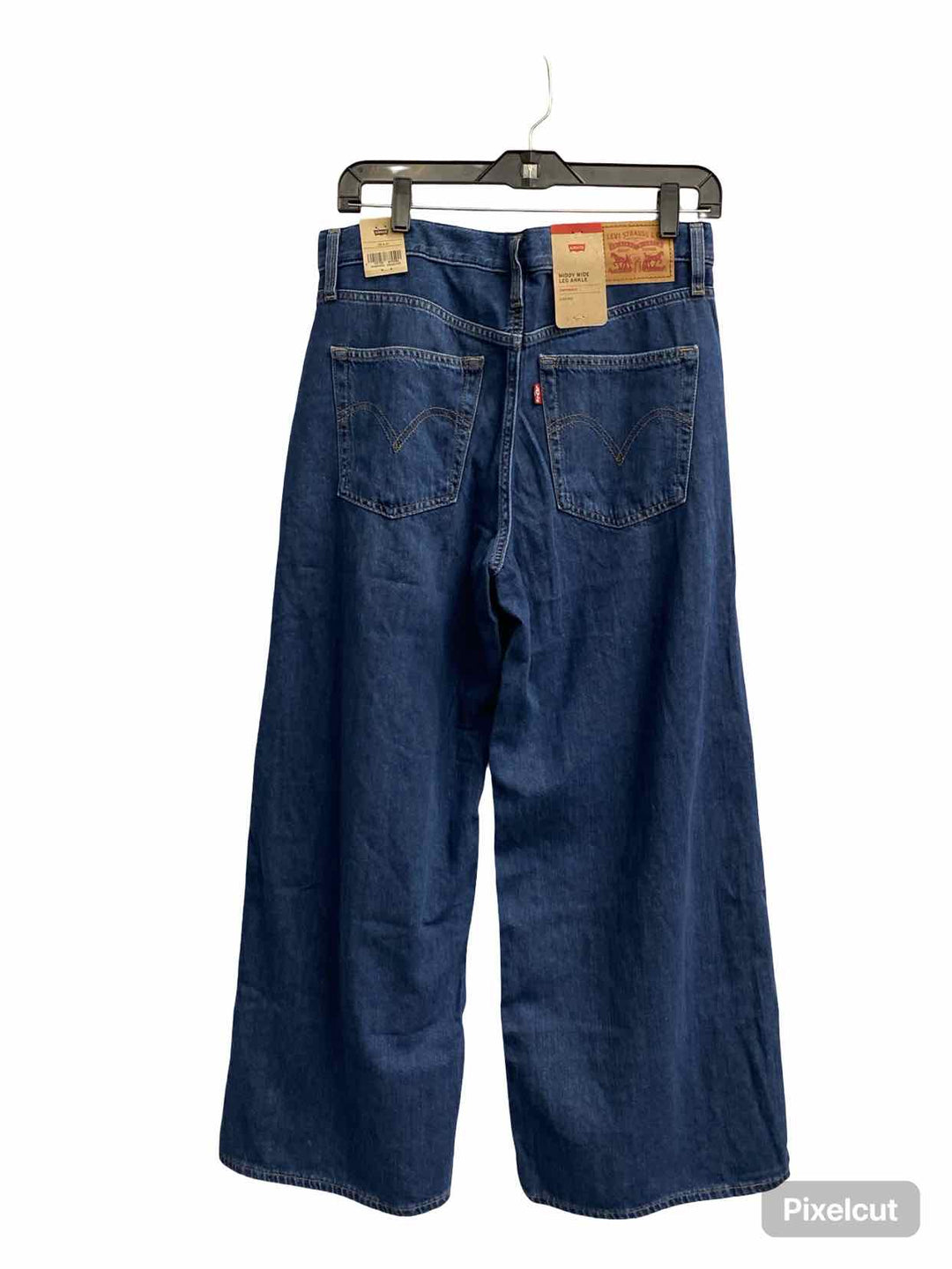 Levi's Premium Size 29 x 27 Middy Wide Leg Ankle Retail Jeans