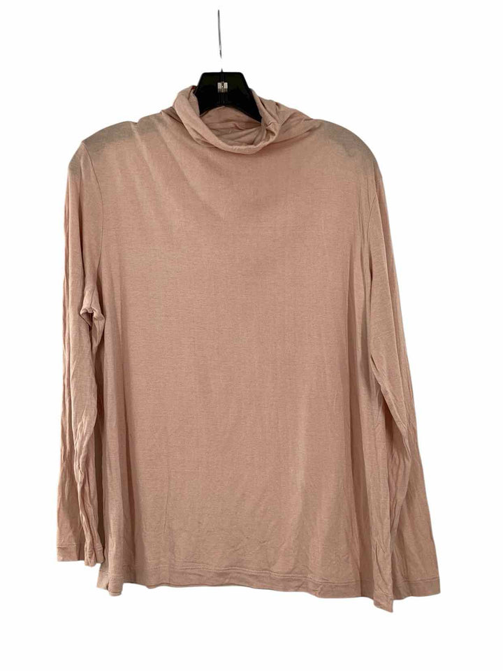 Winter Silks Size XL Pink Long Sleeve Shirts