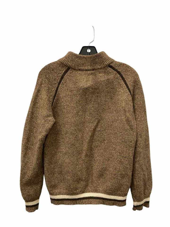 Heritage Conus Size M Brown 80% Wool Sweater