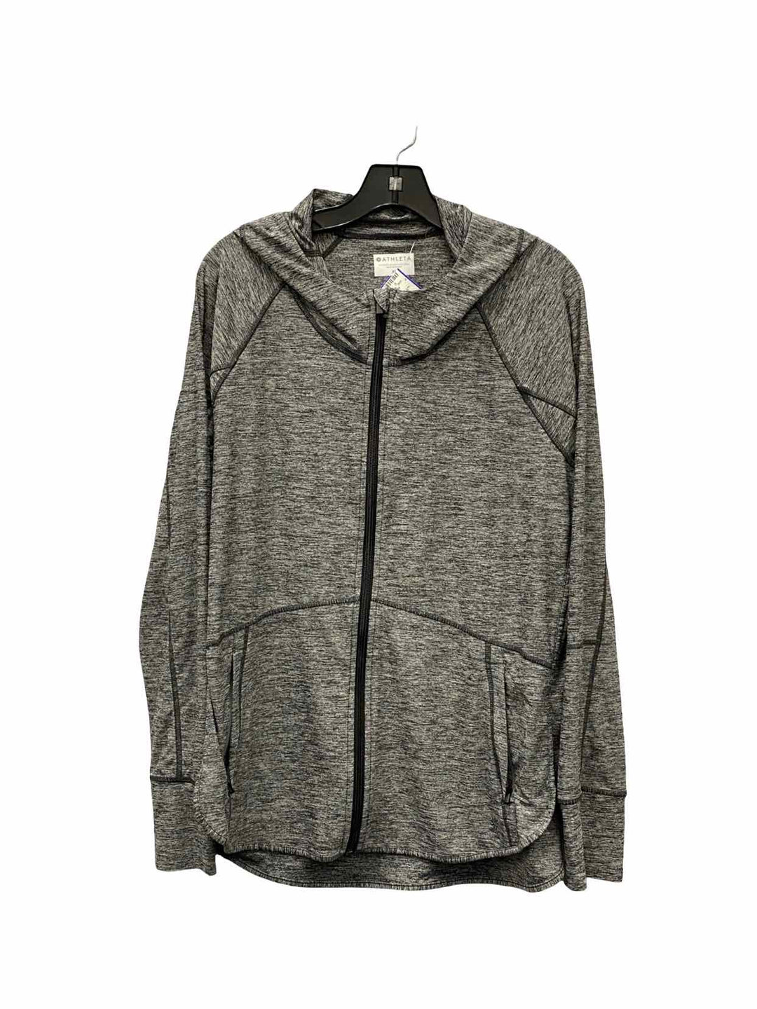 Athleta Size XL Gray Athletic Jacket
